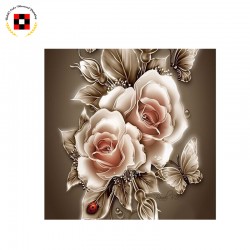 "The light within" - Full solid Round diamond art puzzle